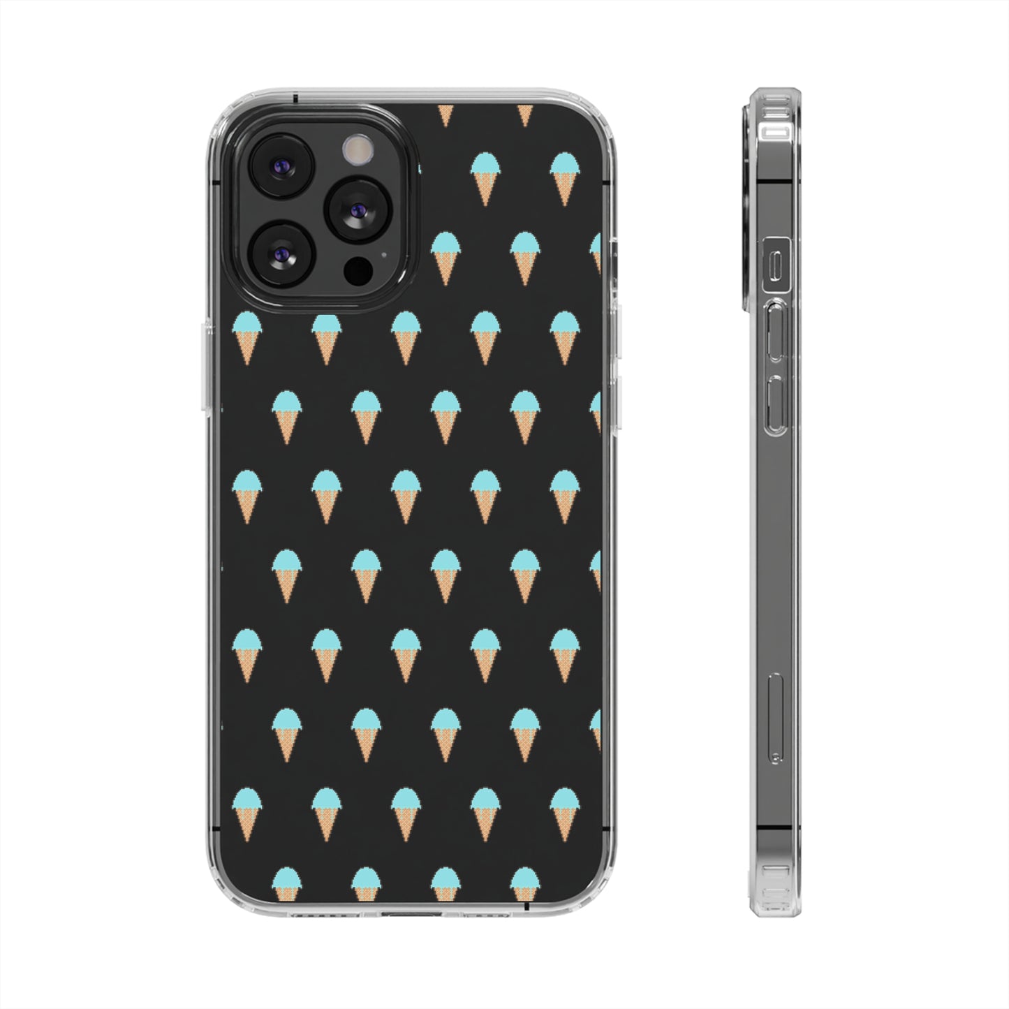 Clear iPhone 11-14 and Samsung S21-S22 Hard Plastic Phone Cases