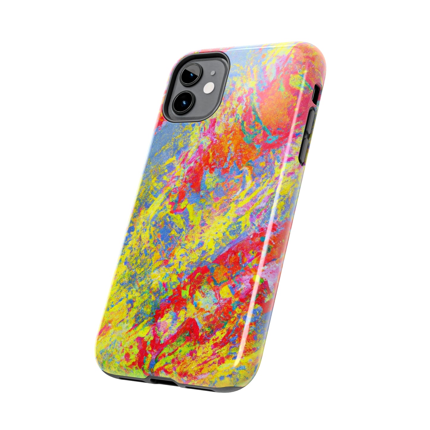 Tough Apple iPhone Cases Ft. Abstract Strawberry Banana