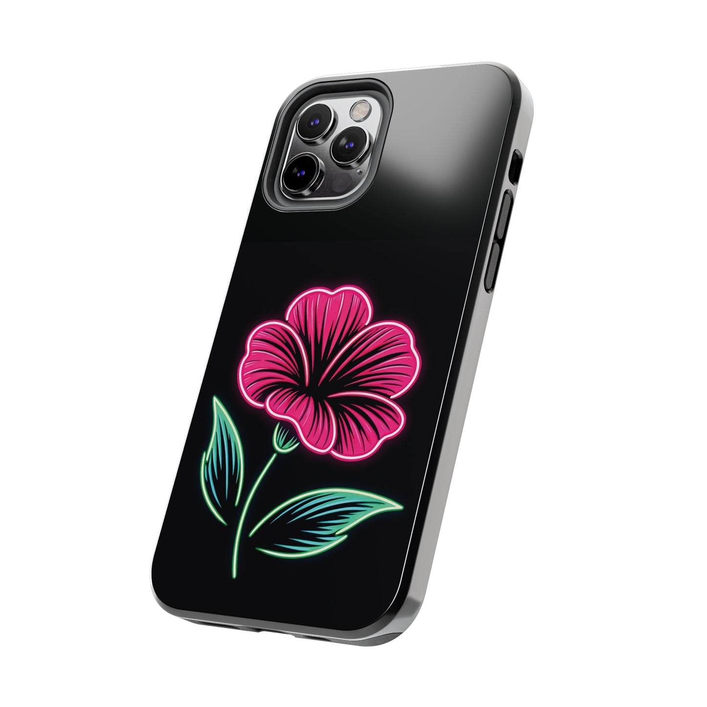 ToughDrop Apple iPhone Case Ft. Neon Bloom