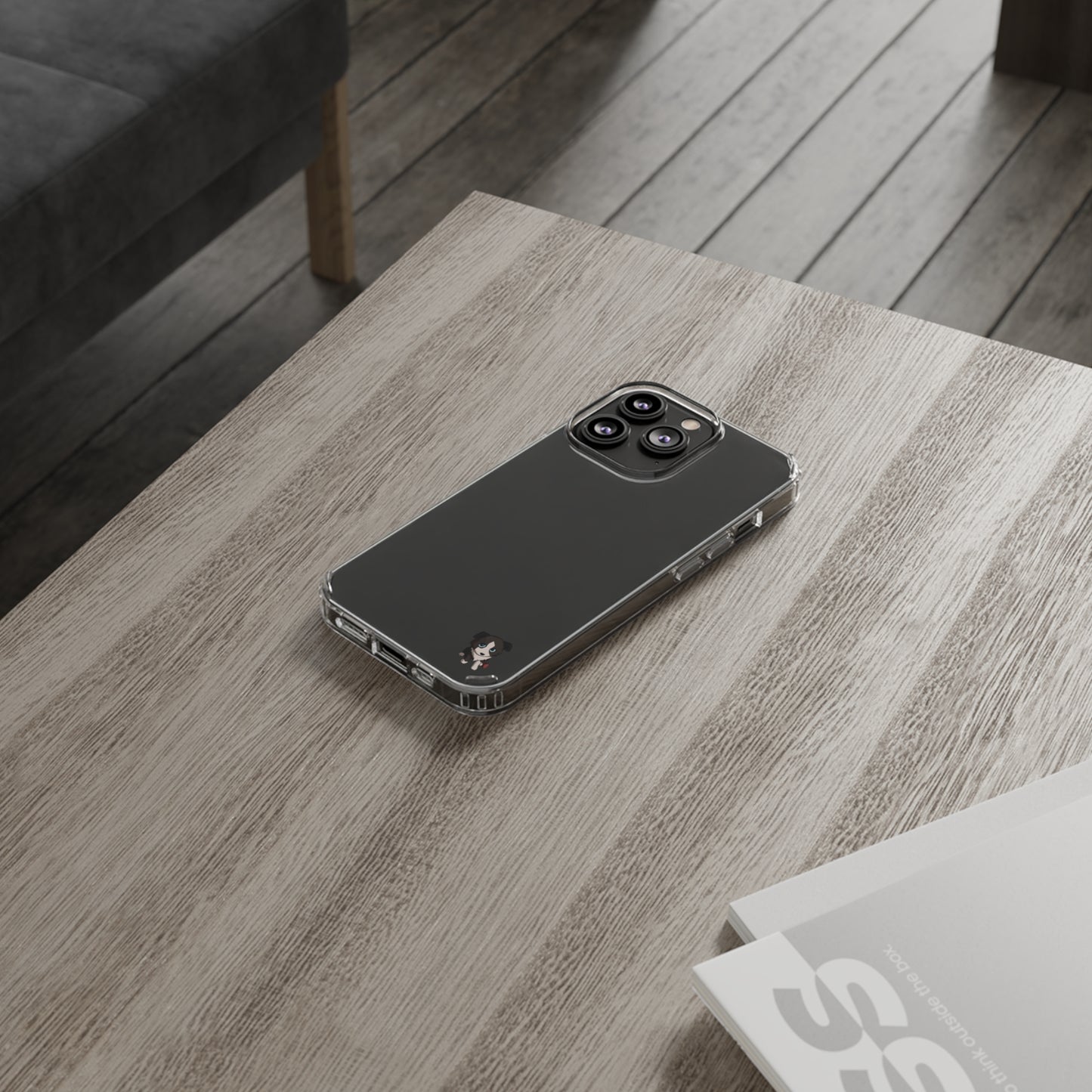 Clear iPhone and Android Cases Ft. Cute Puppy