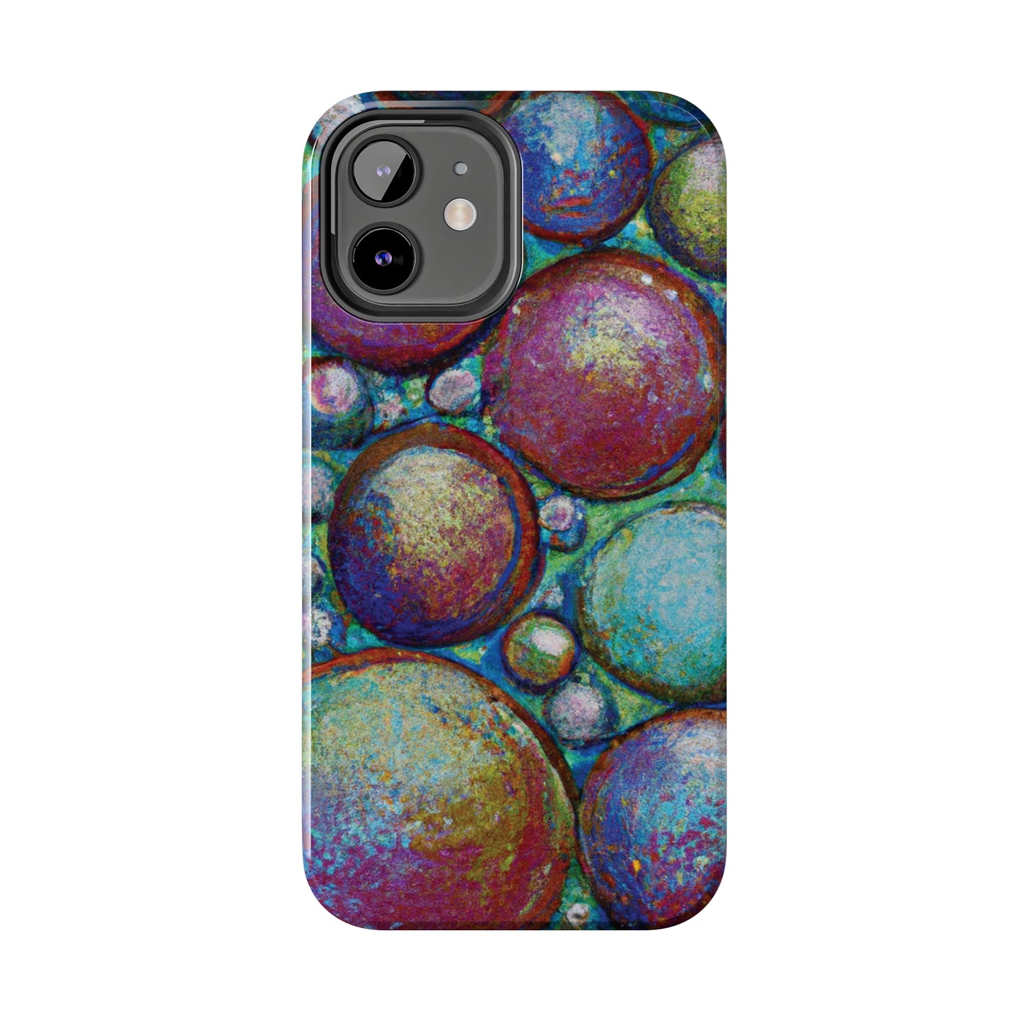 Tough Apple iPhone Cases Ft. Big Acrylic Bubbles