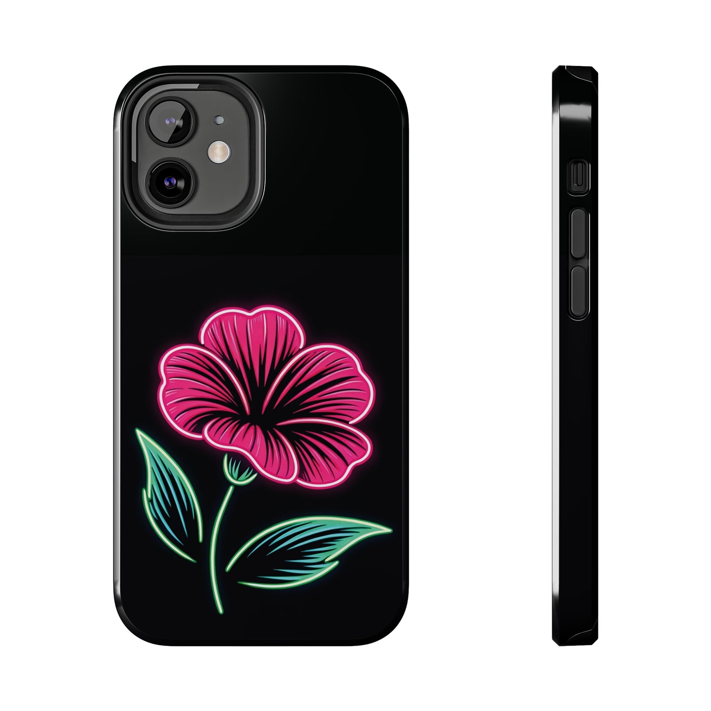 ToughDrop Apple iPhone Case Ft. Neon Bloom