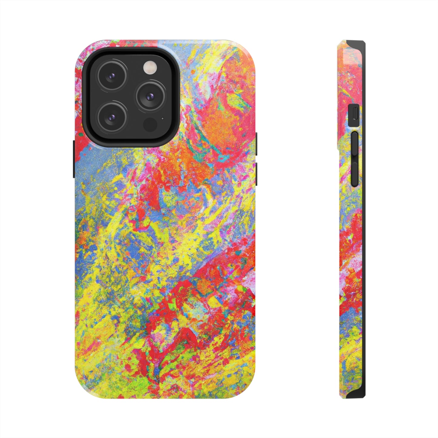 Tough Apple iPhone Cases Ft. Abstract Strawberry Banana