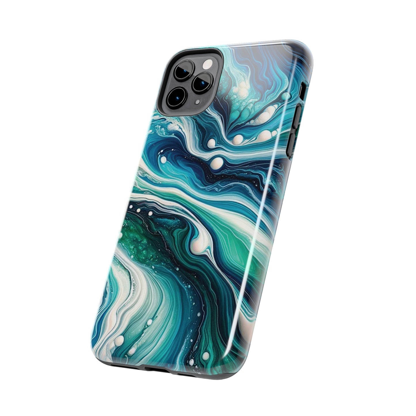 ToughDrop Apple iPhone Case Ft. Liquid Blue