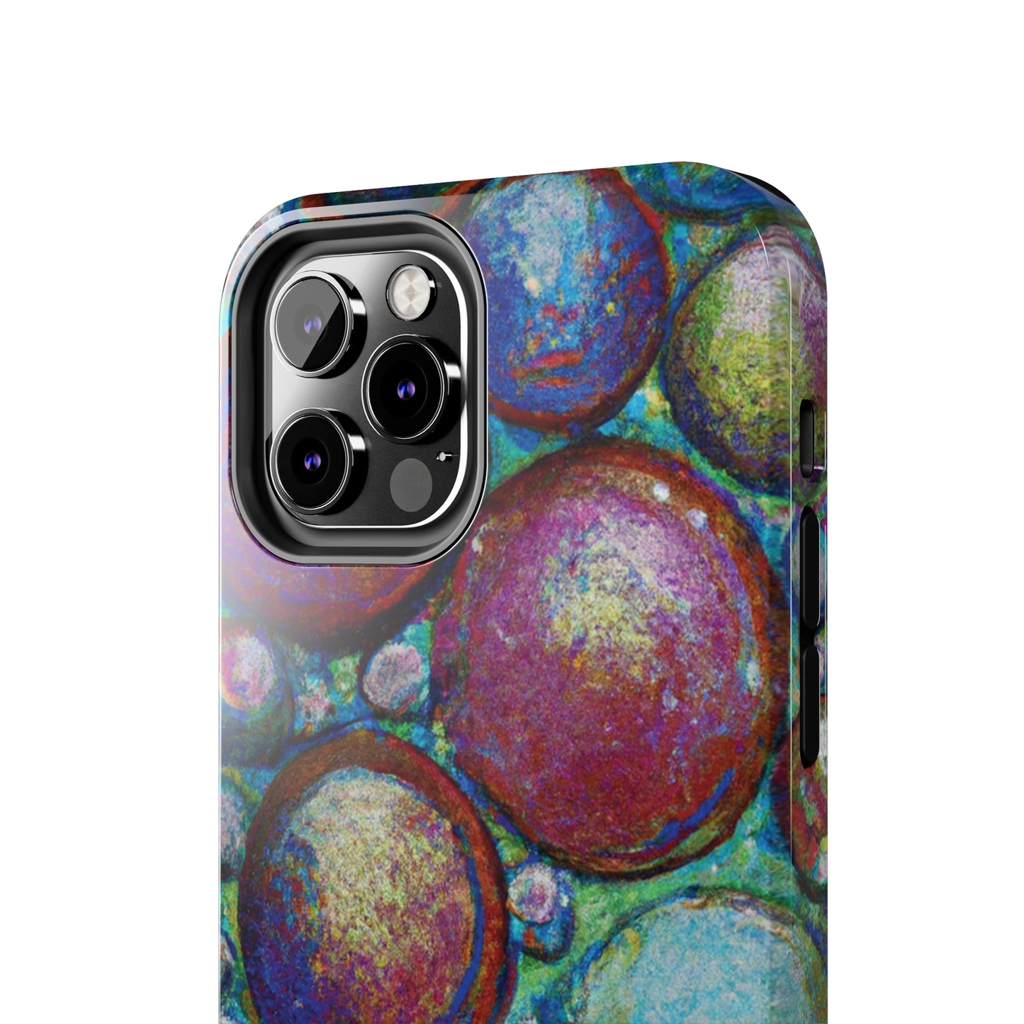 Tough Apple iPhone Cases Ft. Big Acrylic Bubbles