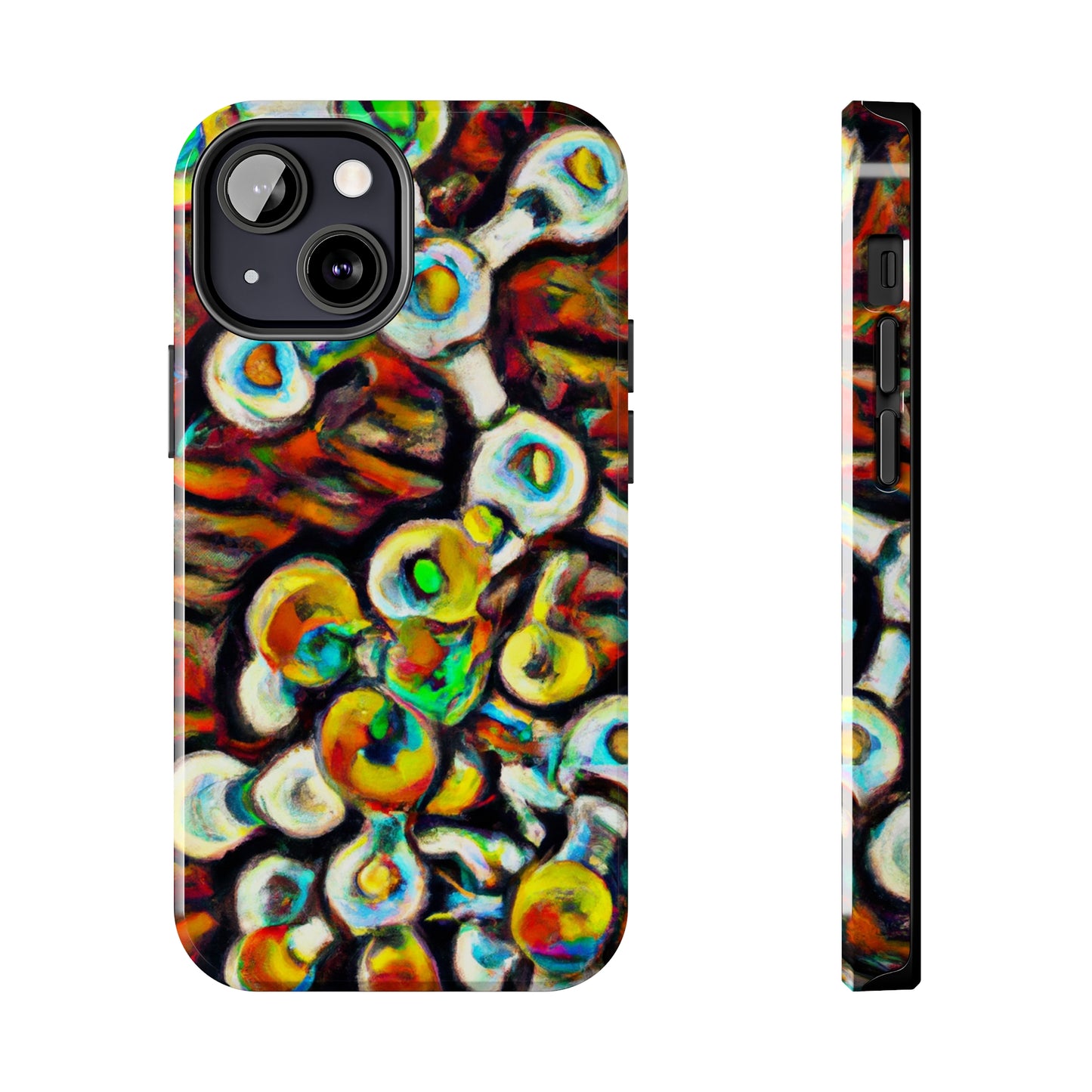 Apple iPhone Case Ft. Abstract Molecule