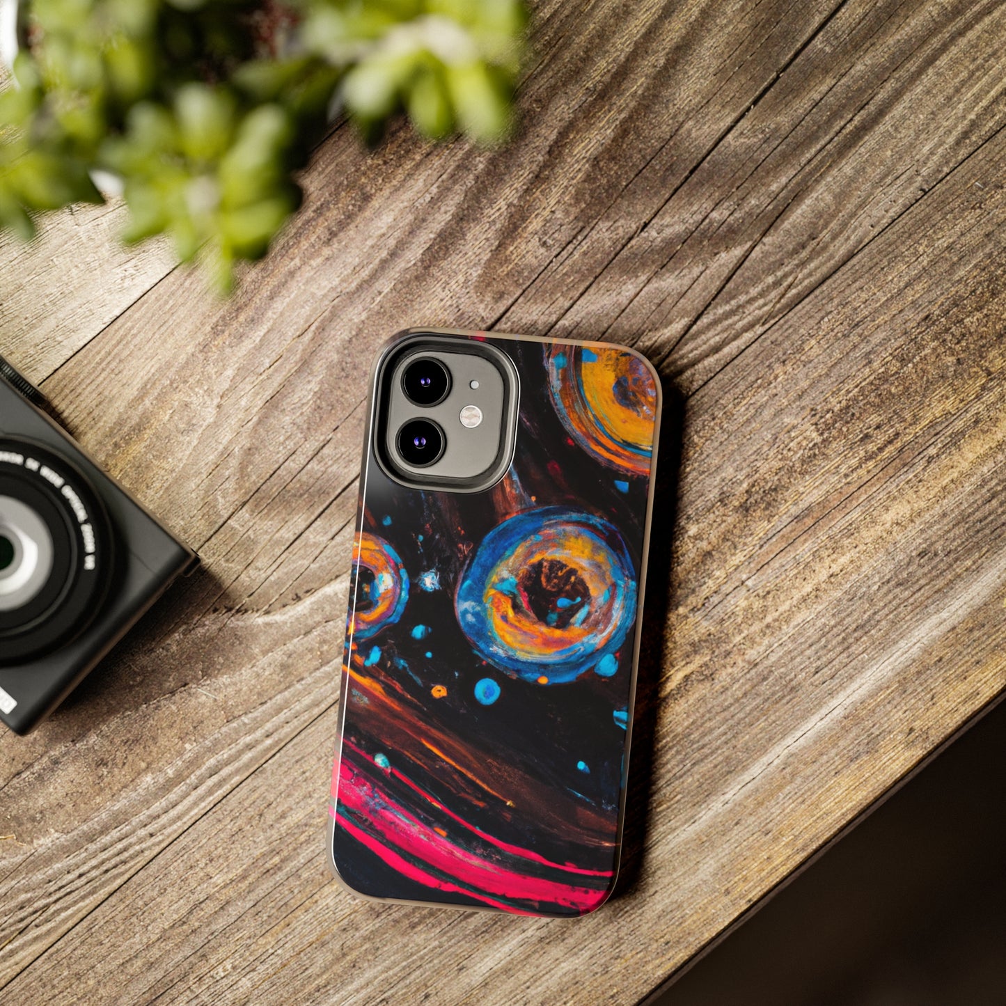 Tough Apple iPhone Cases Ft. Bubble Galaxy