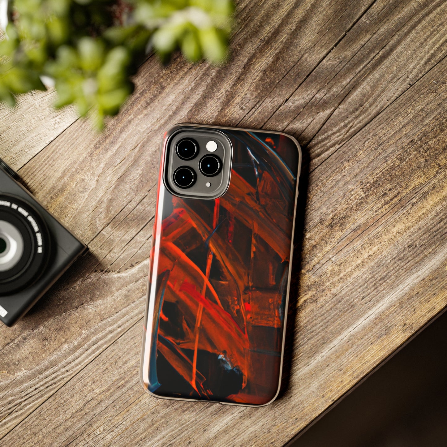 Tough Case-Mate iPhone Case Ft. Red Swipes