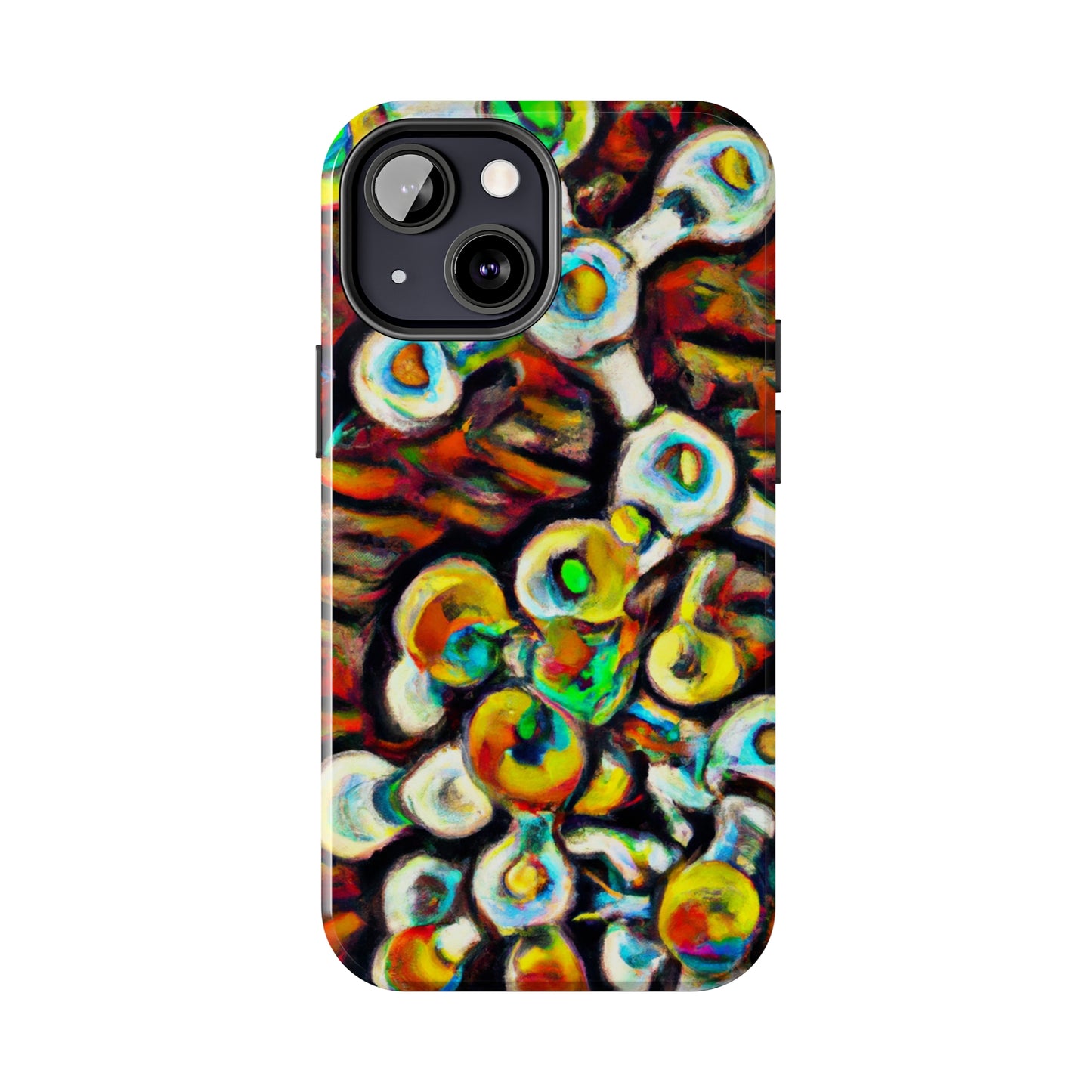 Apple iPhone Case Ft. Abstract Molecule