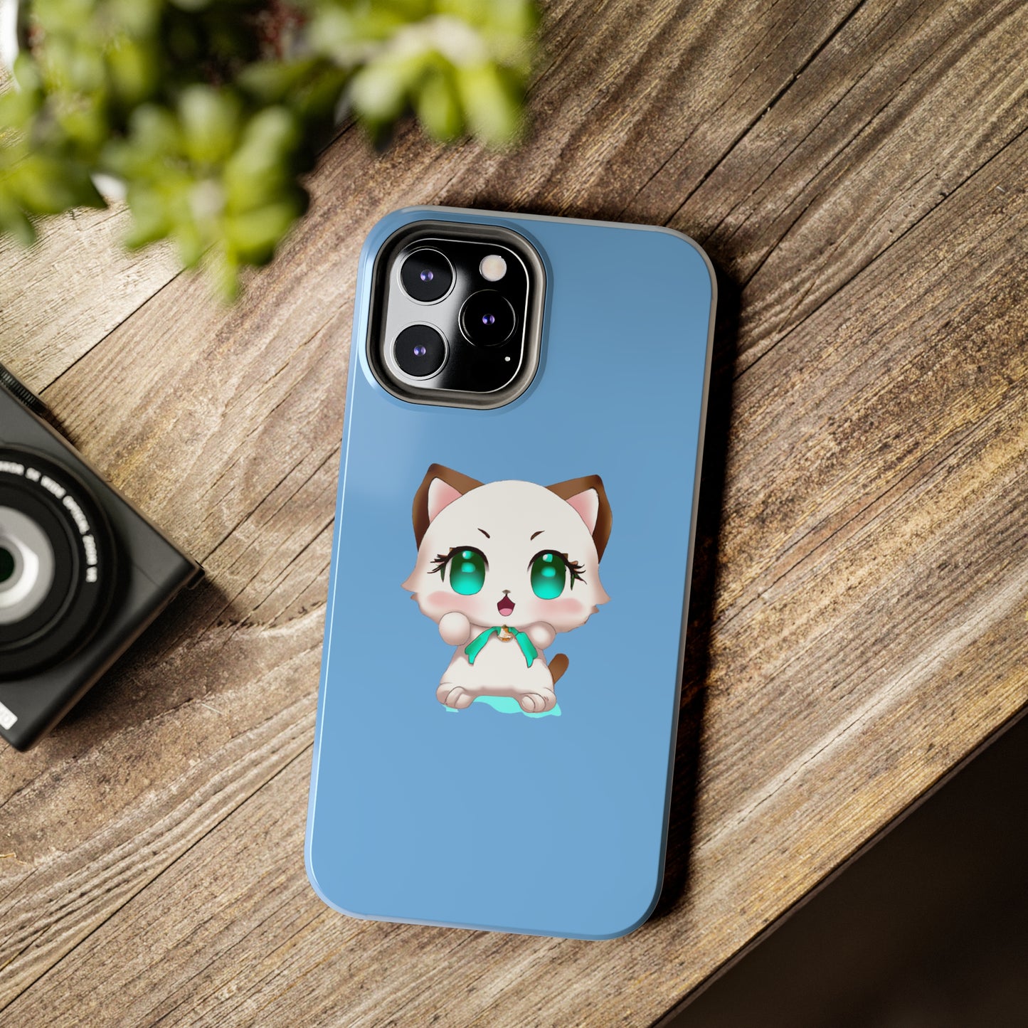 Tough Apple iPhone Cases Ft. Cute Kitty