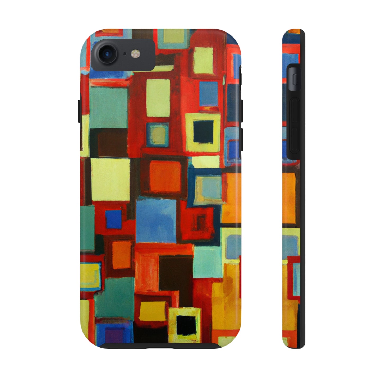 Tough Case-Mate iPhone Case Ft. Abstract Squares