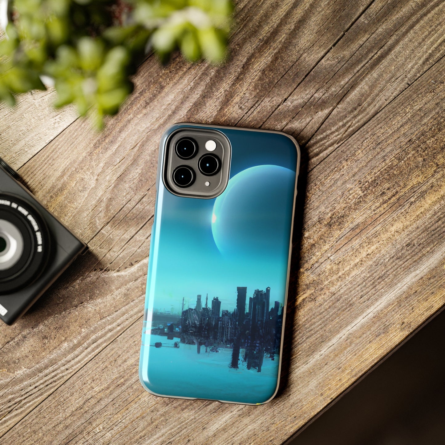 Tough Case-Mate iPhone Case Ft. Alien City