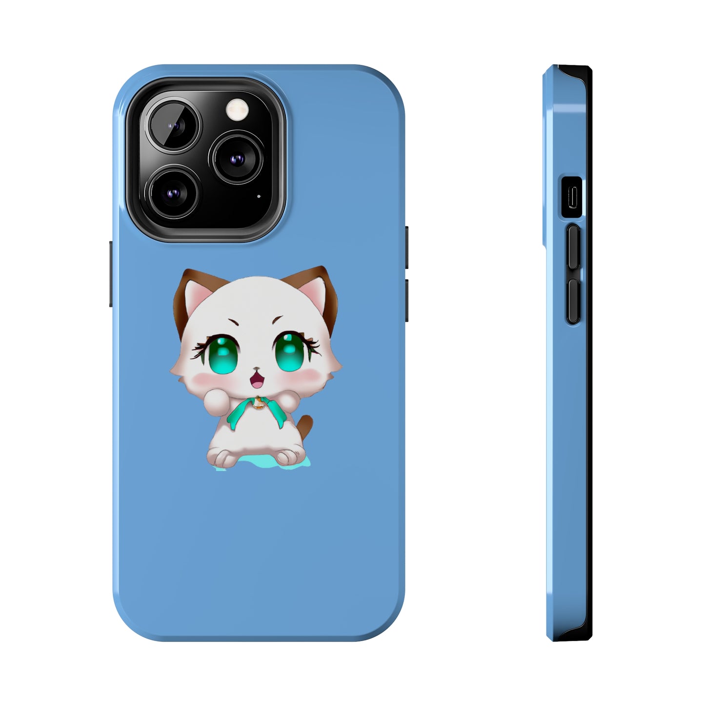 Tough Apple iPhone Cases Ft. Cute Kitty