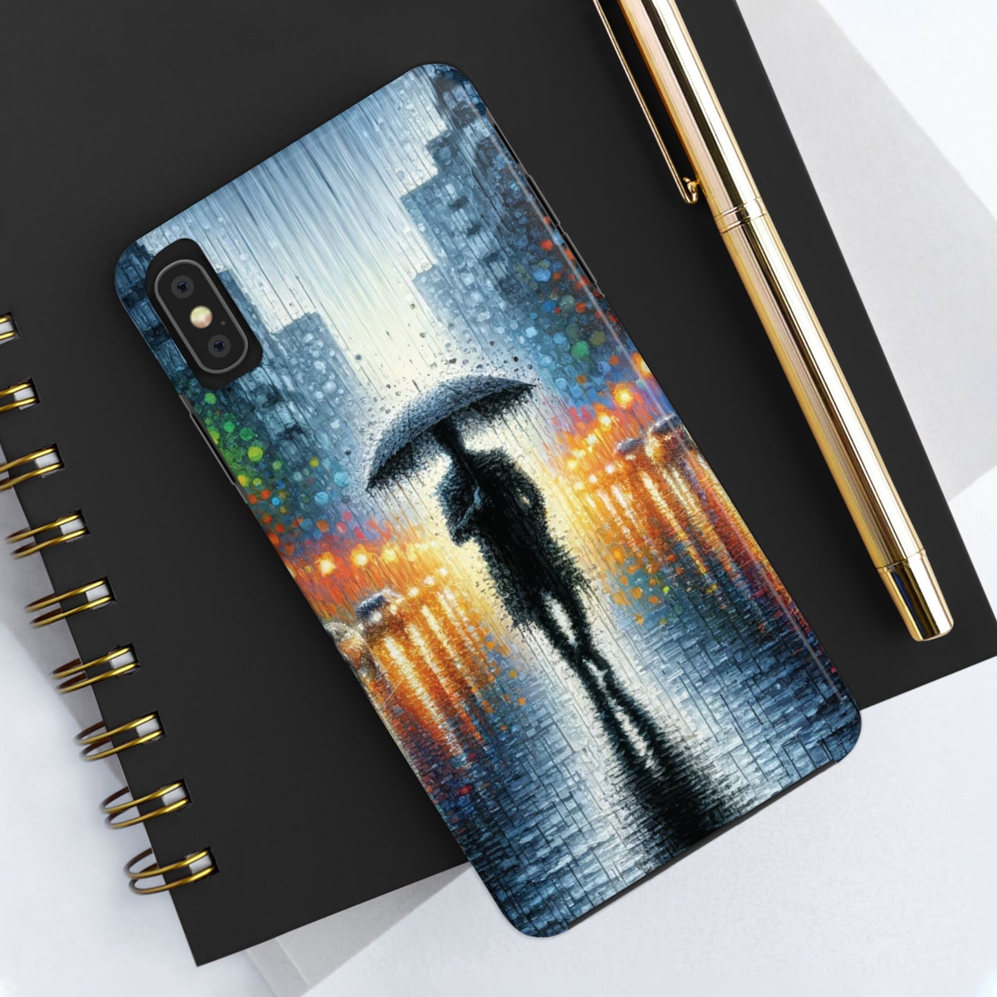 ToughDrop Apple iPhone Case Ft. Rain Walk