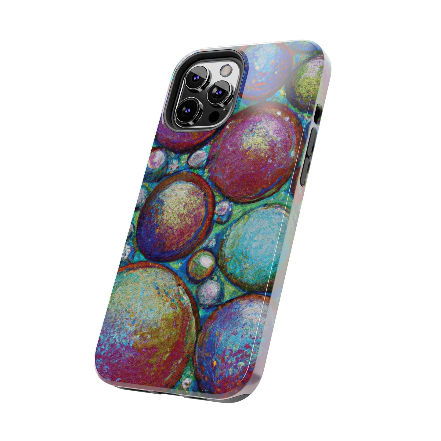 Tough Apple iPhone Cases Ft. Big Acrylic Bubbles