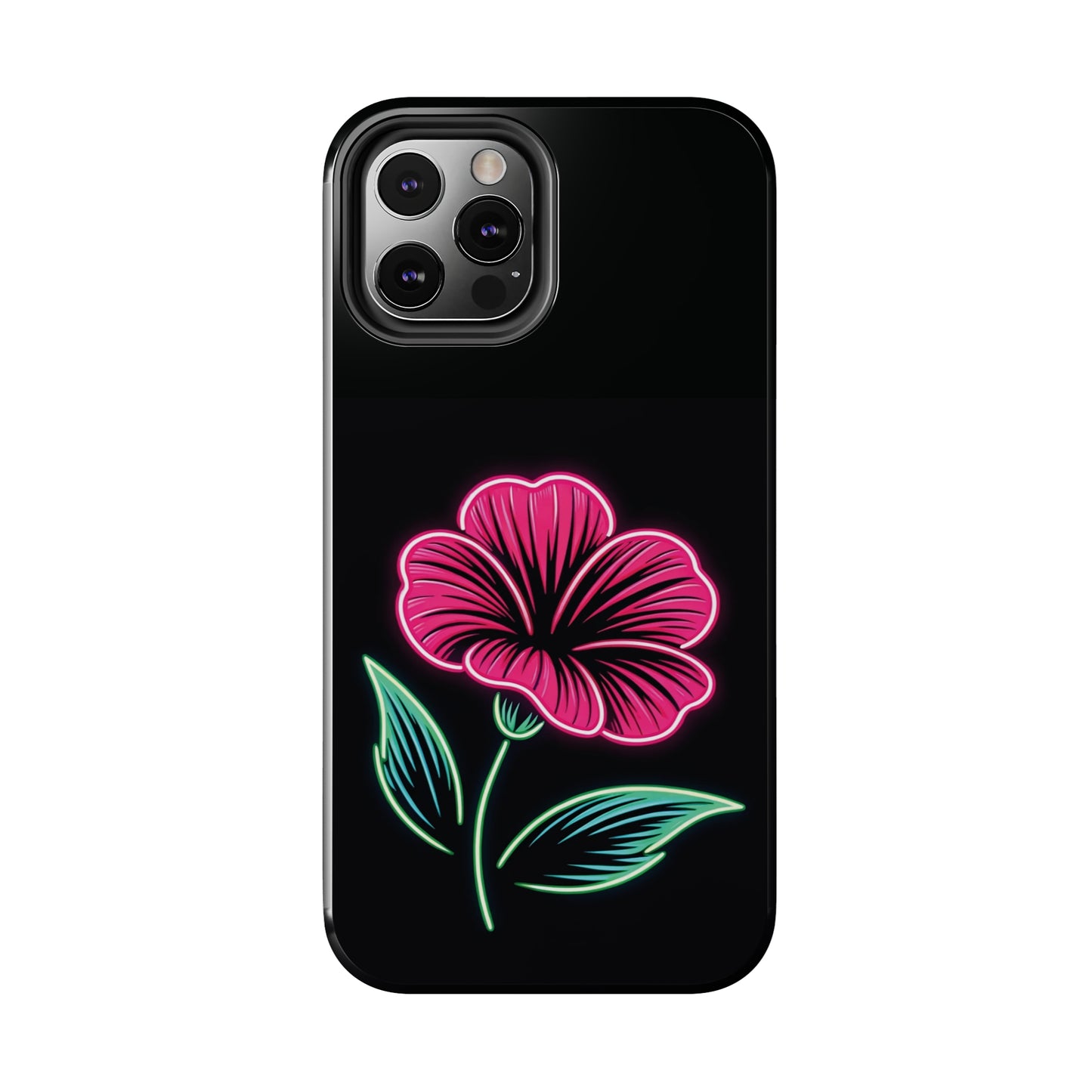 ToughDrop Apple iPhone Case Ft. Neon Bloom