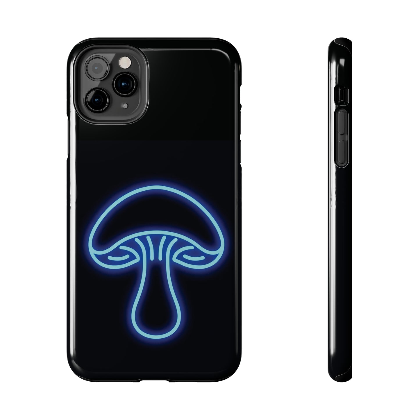 ToughDrop Apple iPhone Case Ft. Neon Blue Shroom