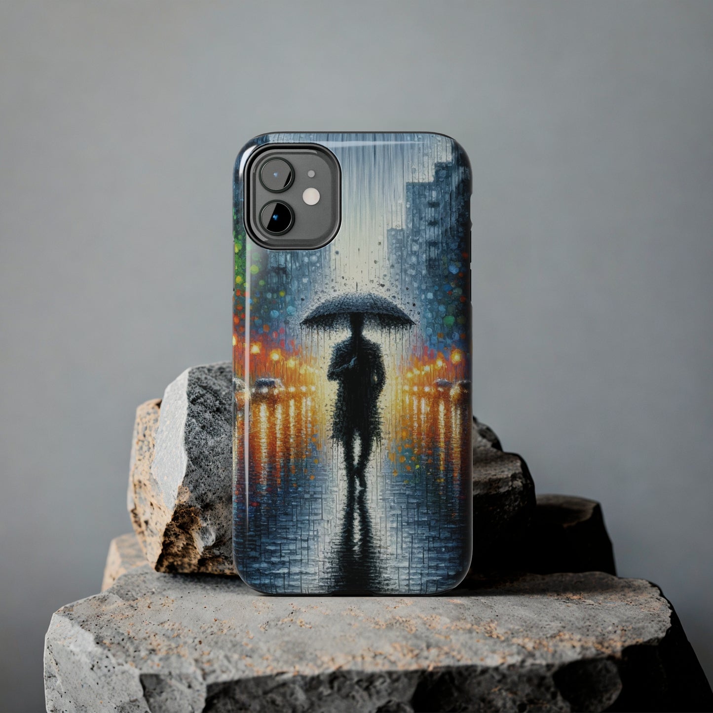 ToughDrop Apple iPhone Case Ft. Rain Walk