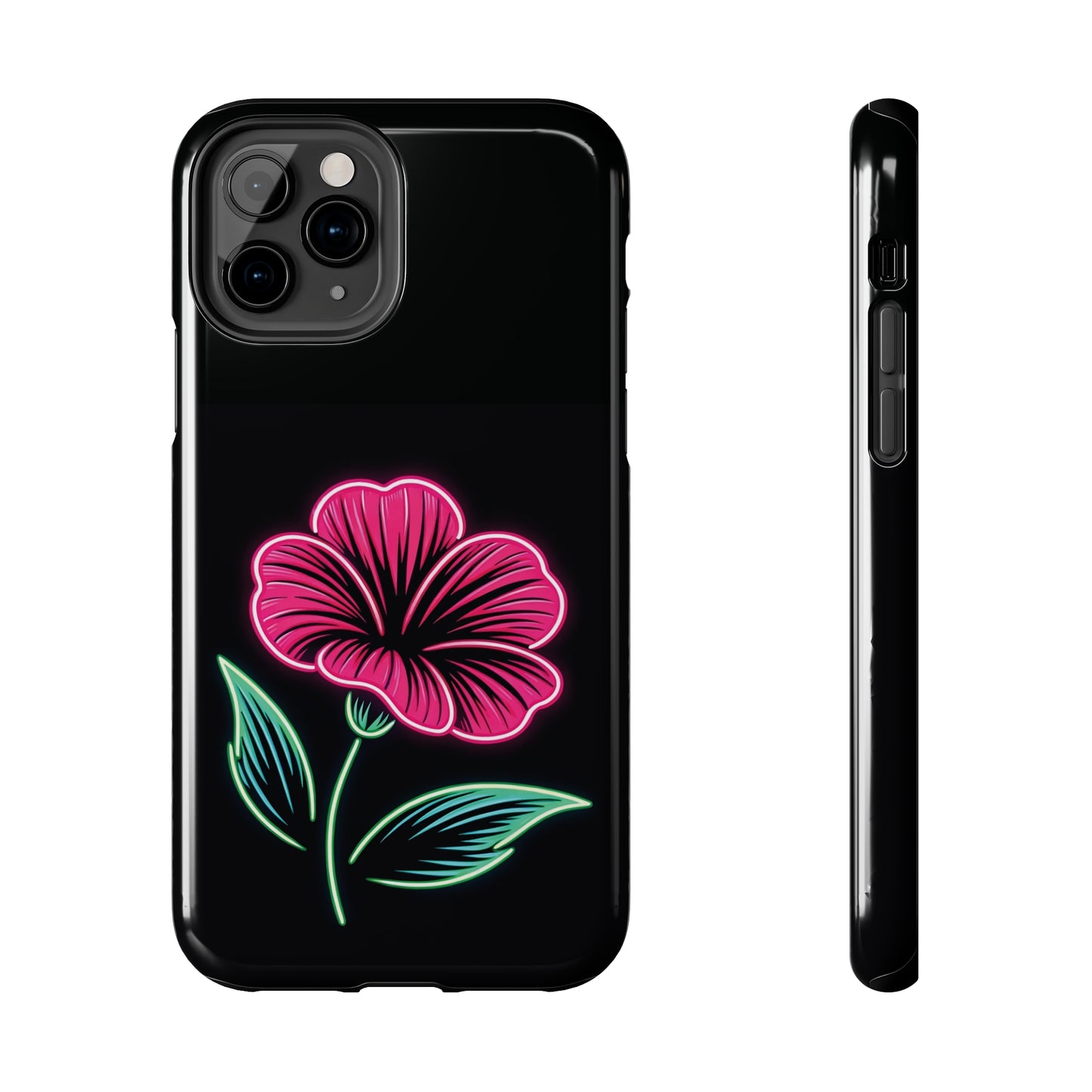ToughDrop Apple iPhone Case Ft. Neon Bloom