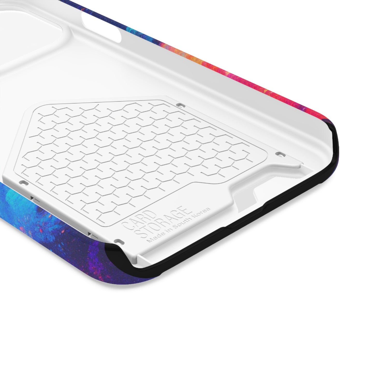 iPhone and Samsung Cases with Card Holder Ft. Abstract Space