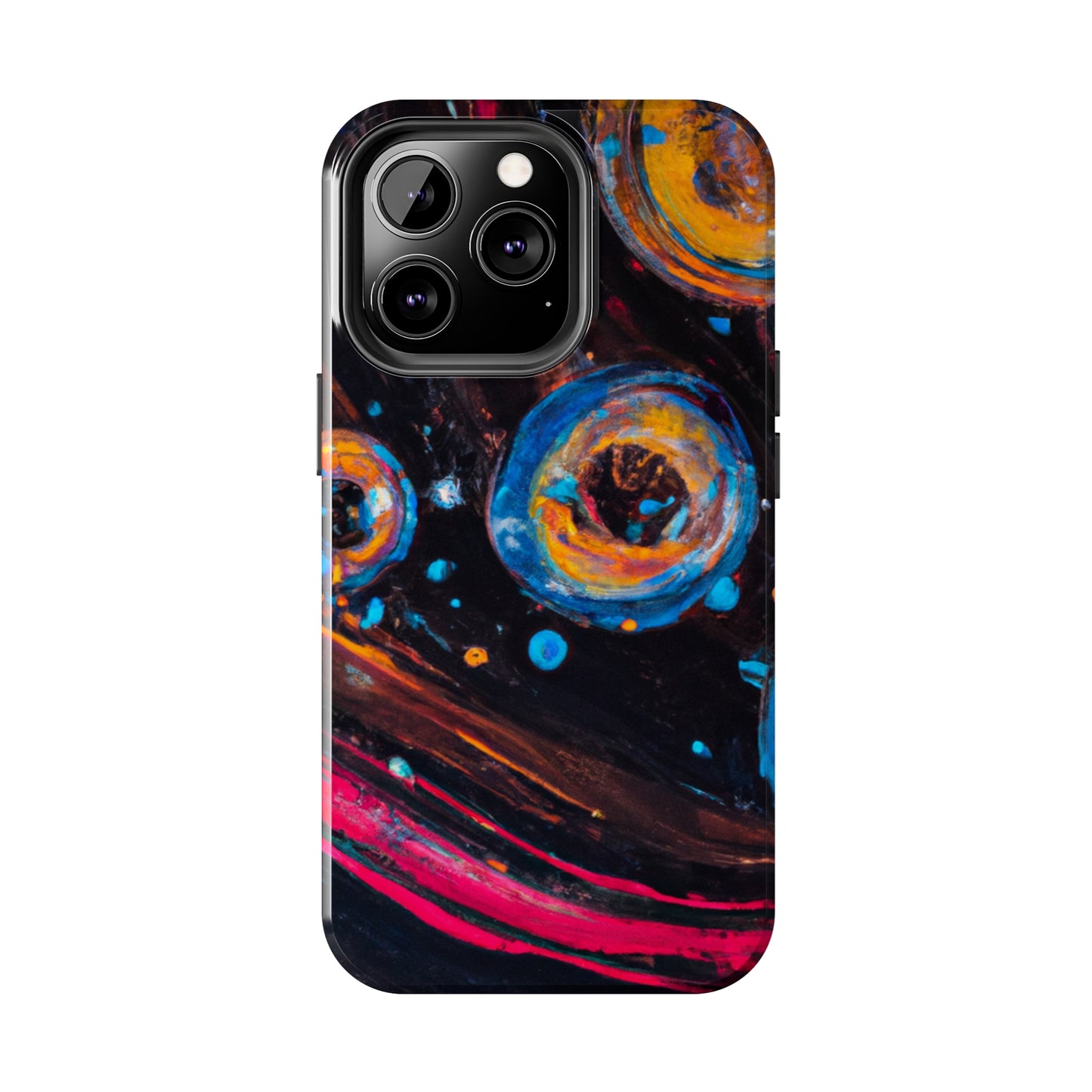 Tough Apple iPhone Cases Ft. Bubble Galaxy