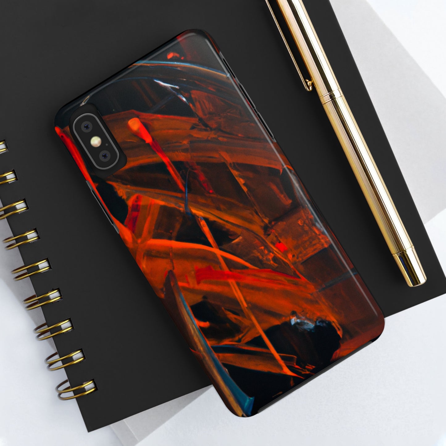 Tough Case-Mate iPhone Case Ft. Red Swipes