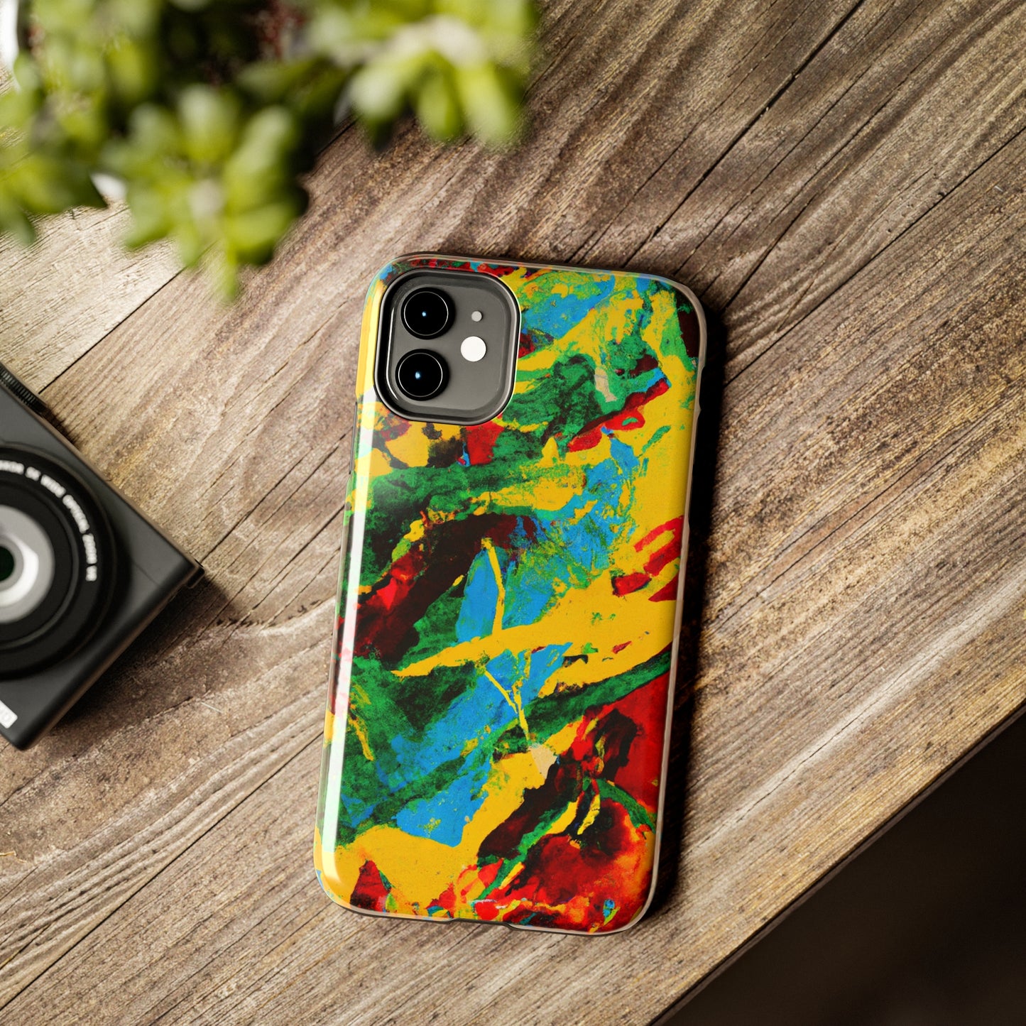 Apple iPhone Case Ft. Abstract Tropical