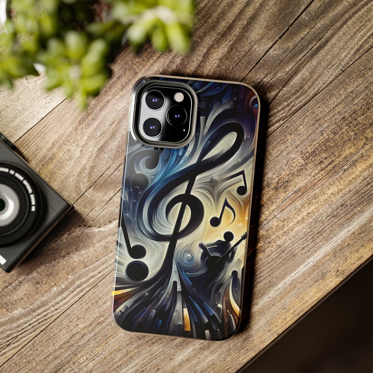 ToughDrop Apple iPhone Case Ft. Musical Abstraction