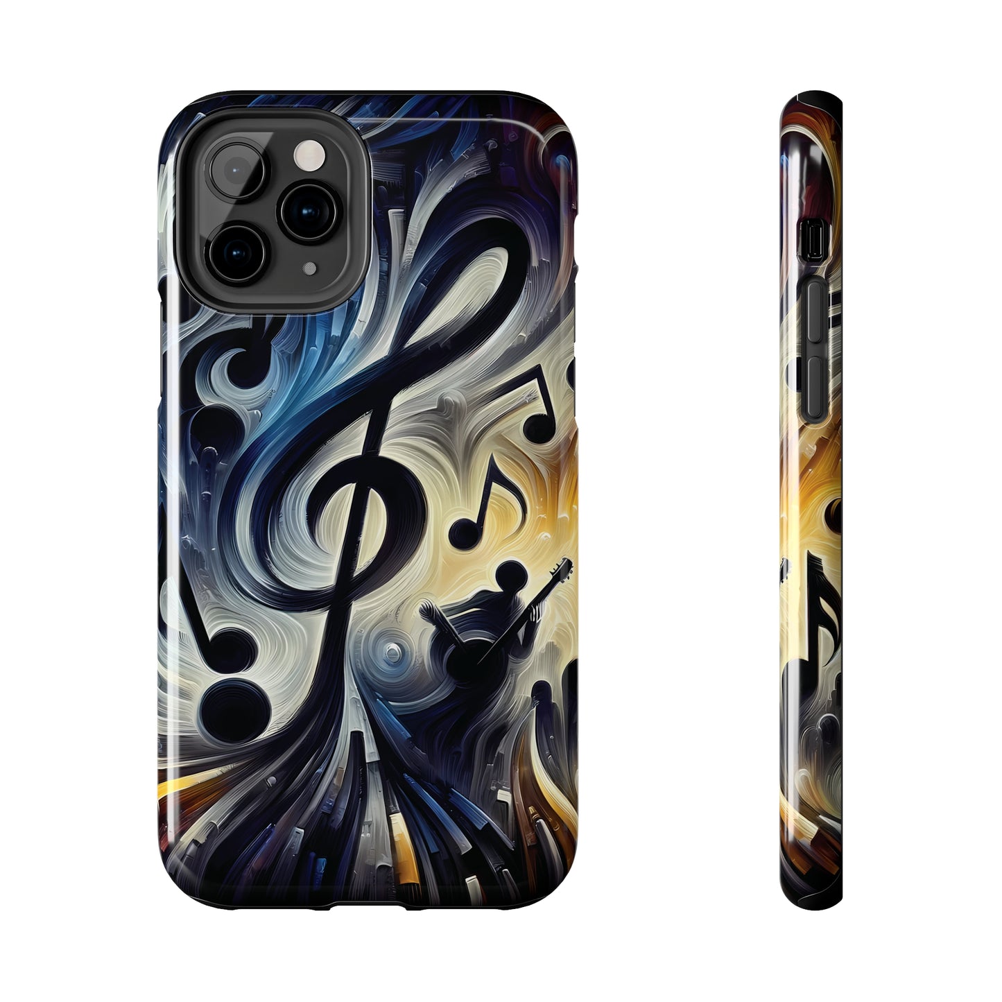 ToughDrop Apple iPhone Case Ft. Musical Abstraction