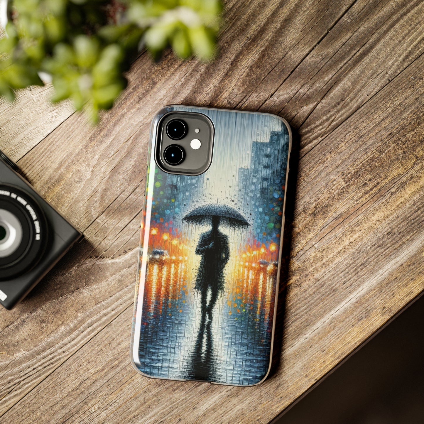 ToughDrop Apple iPhone Case Ft. Rain Walk