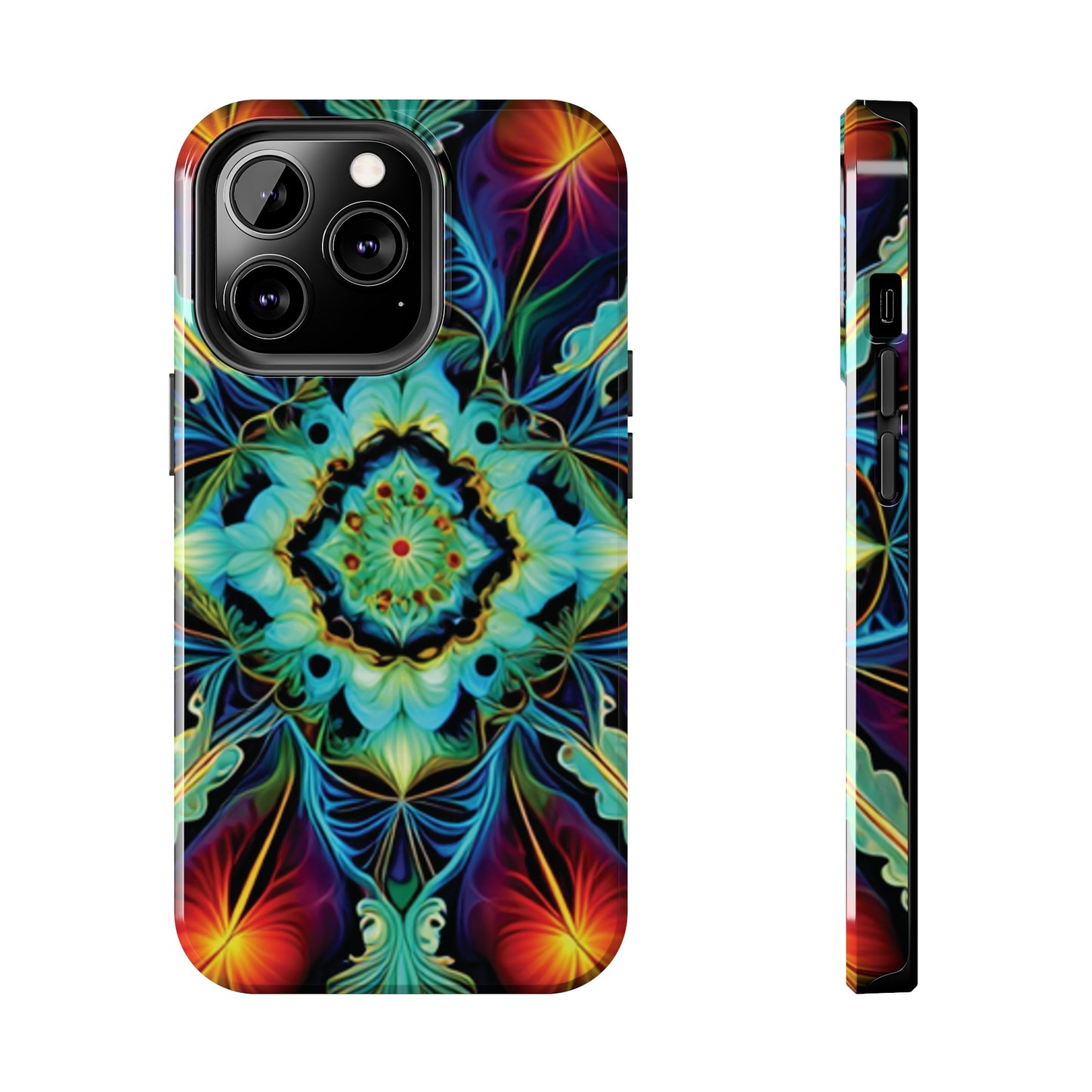 Strong Apple iPhone Case Ft. Leaf Fractal