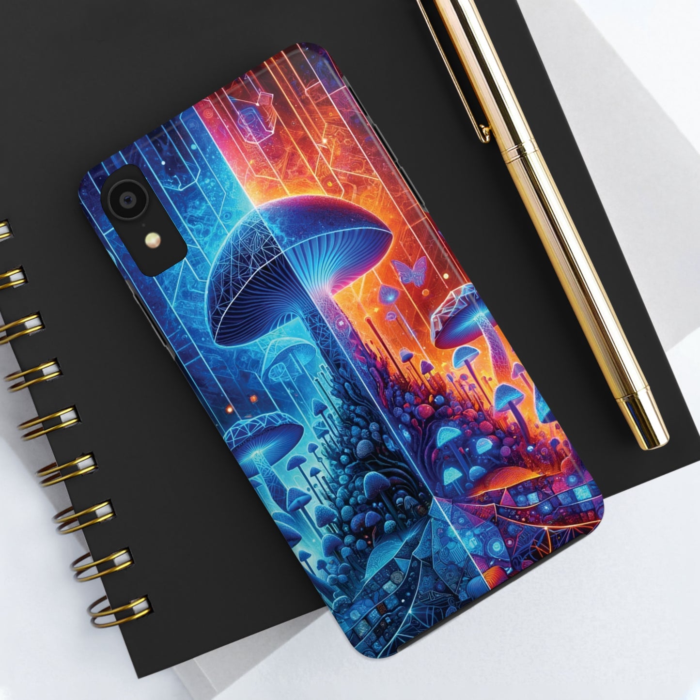 ToughDrop Apple iPhone Case Ft. Mushroom Mountain
