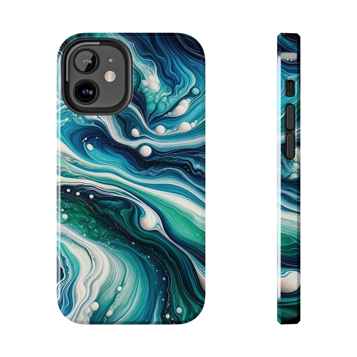 ToughDrop Apple iPhone Case Ft. Liquid Blue