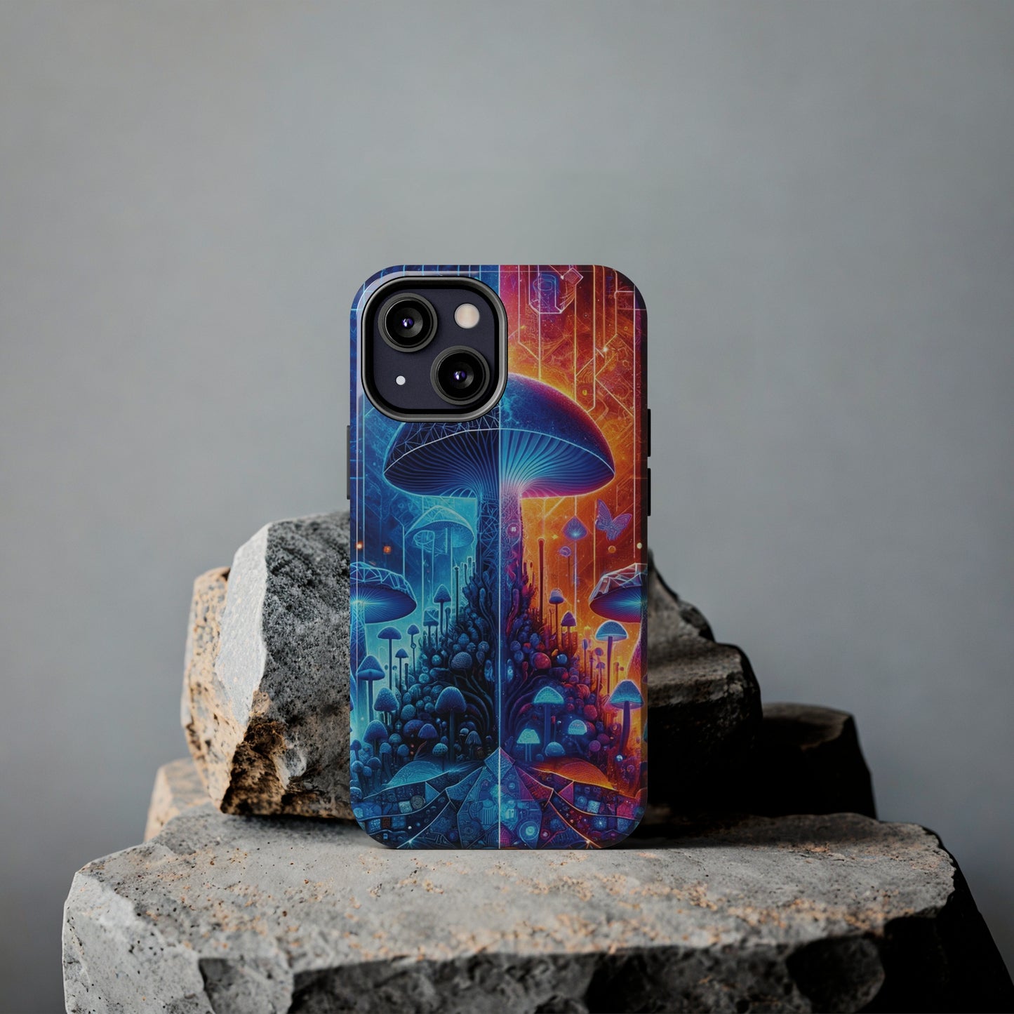 ToughDrop Apple iPhone Case Ft. Mushroom Mountain
