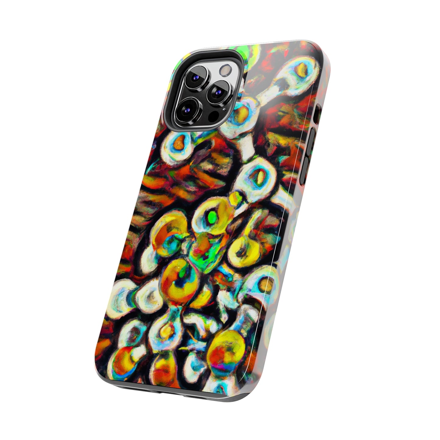 Apple iPhone Case Ft. Abstract Molecule