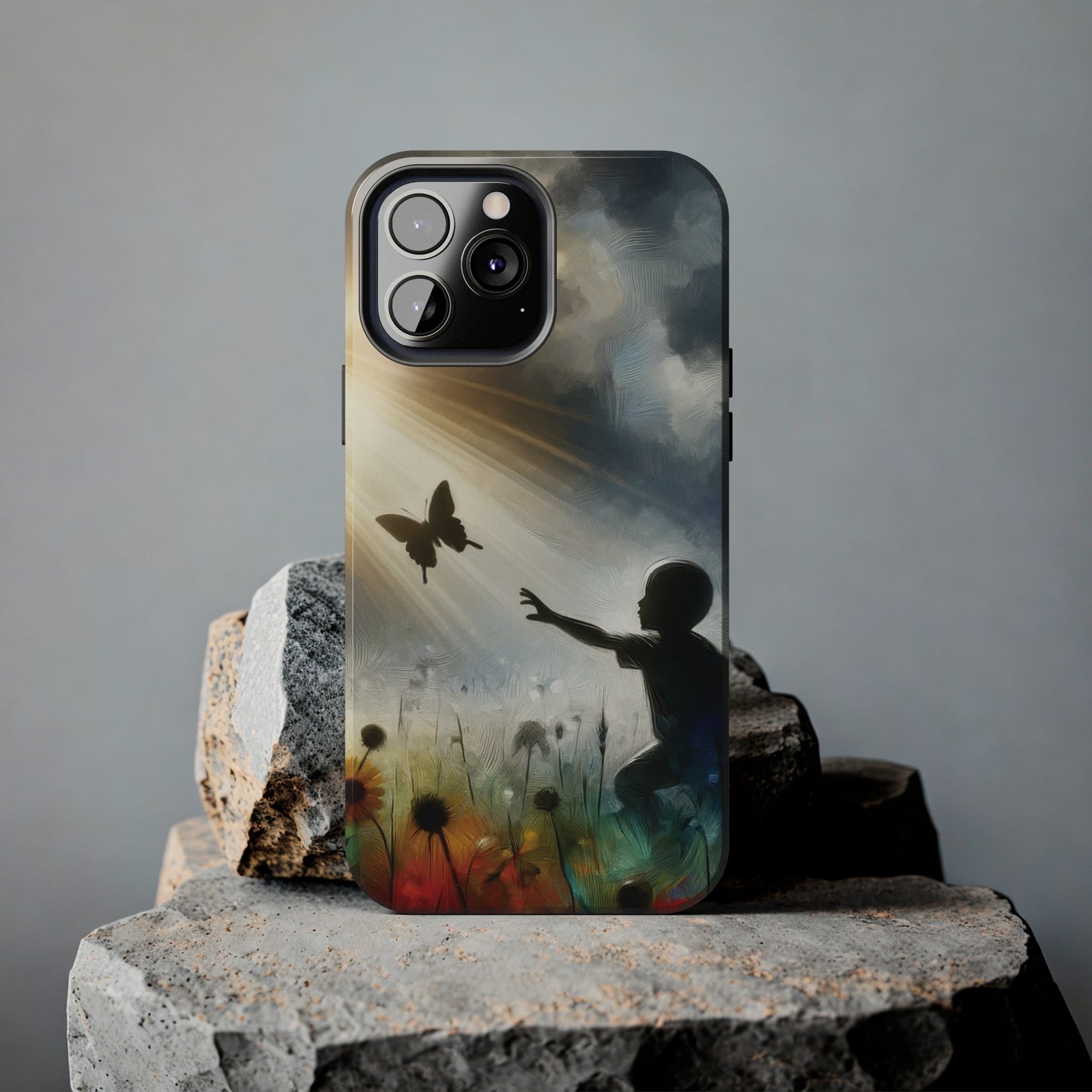 ToughDrop Apple iPhone Case Ft. Butterfly Shadow