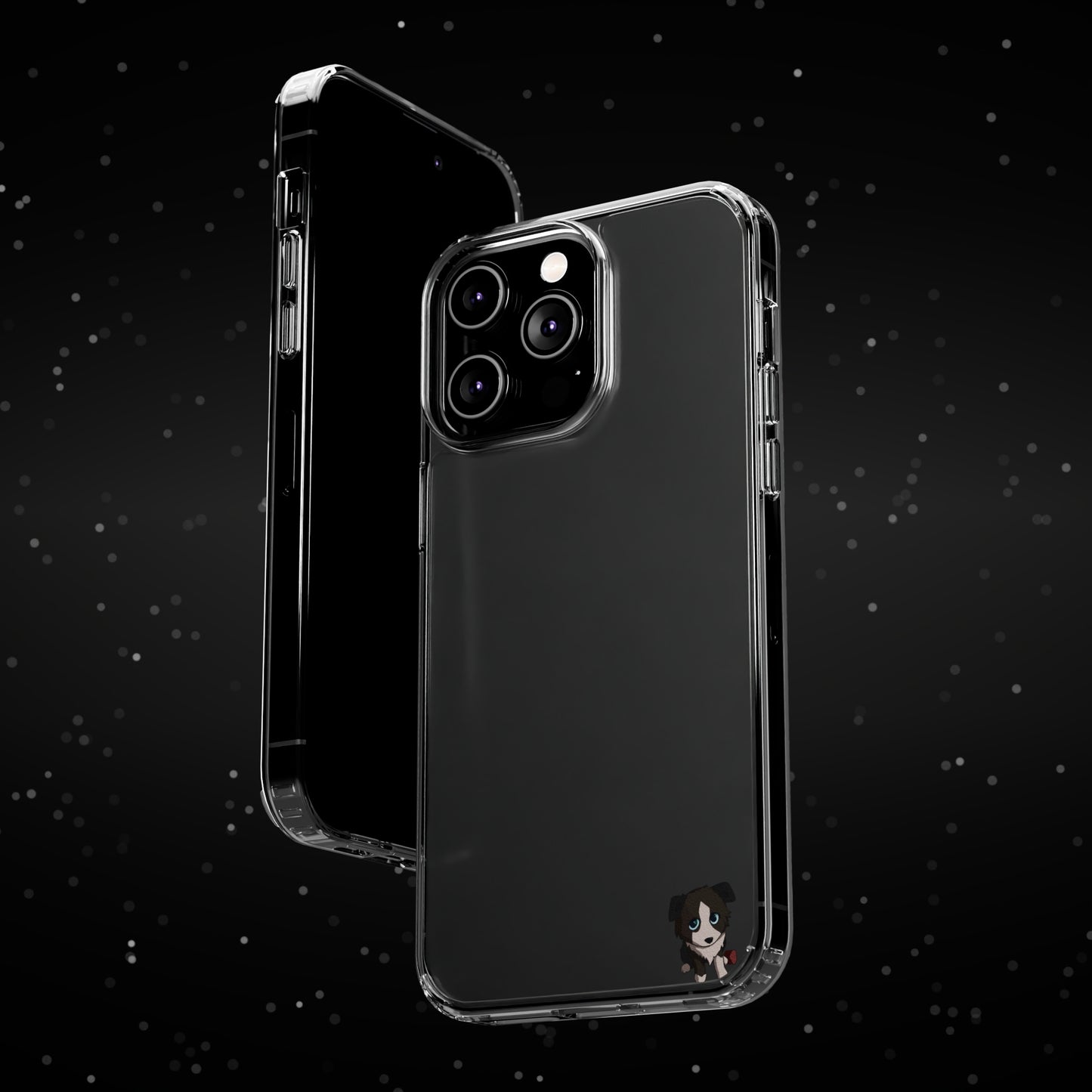 Clear iPhone and Android Cases Ft. Cute Puppy