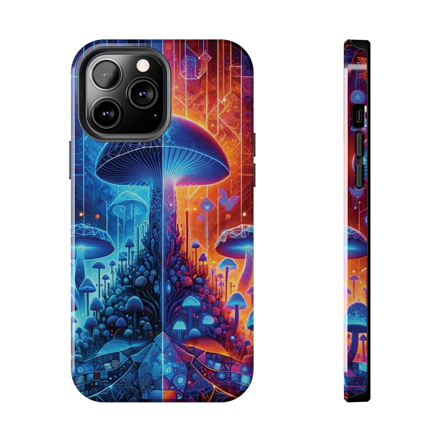 ToughDrop Apple iPhone Case Ft. Mushroom Mountain