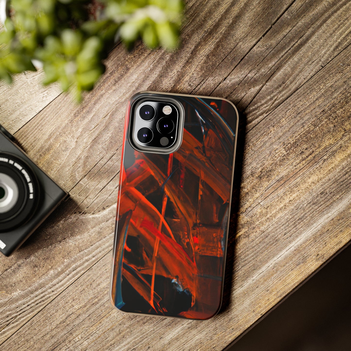 Tough Case-Mate iPhone Case Ft. Red Swipes