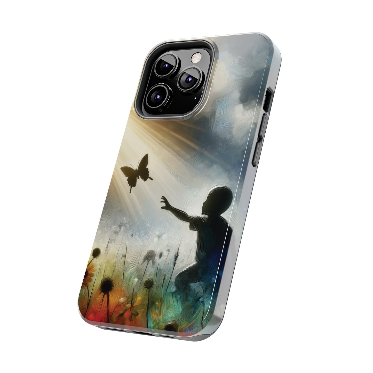 ToughDrop Apple iPhone Case Ft. Butterfly Shadow
