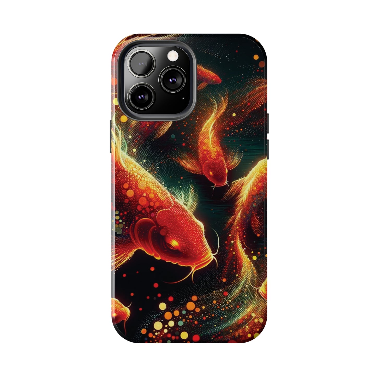 ToughDrop Apple iPhone Case Ft. Spotted Koi