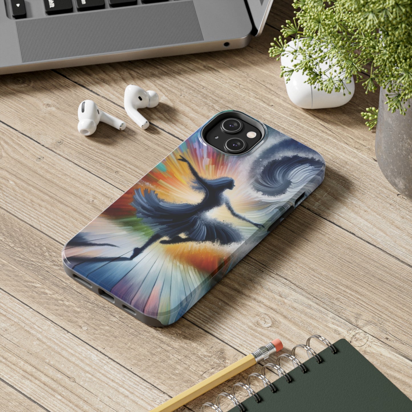 ToughDrop Apple iPhone Case Ft. Abstract Dancer