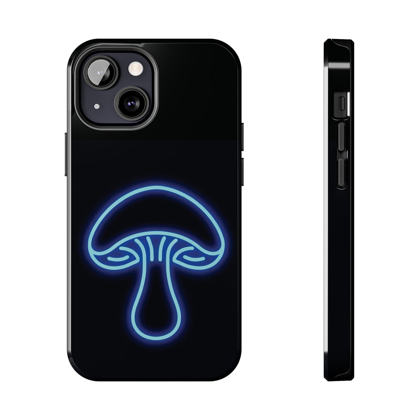 ToughDrop Apple iPhone Case Ft. Neon Blue Shroom