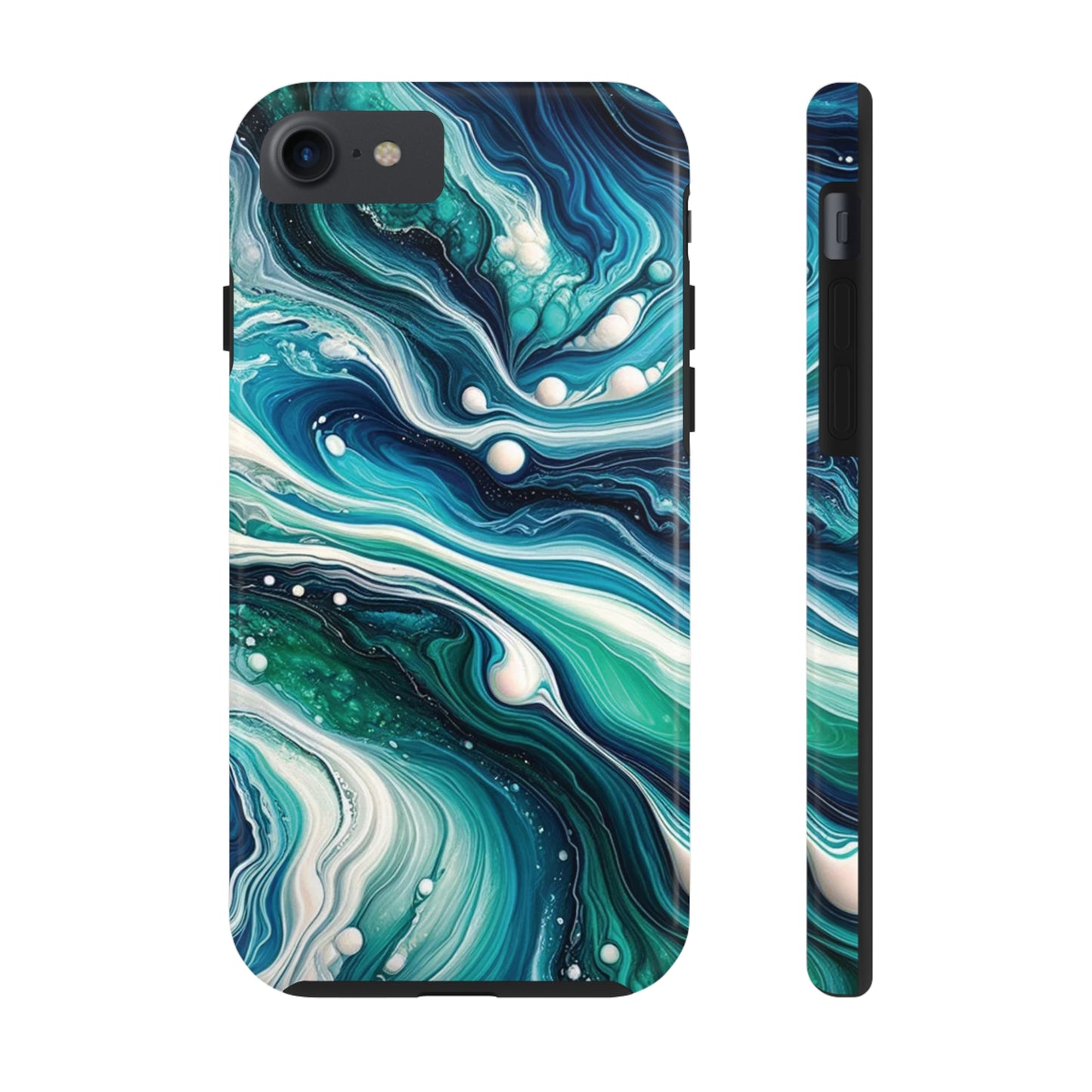 ToughDrop Apple iPhone Case Ft. Liquid Blue