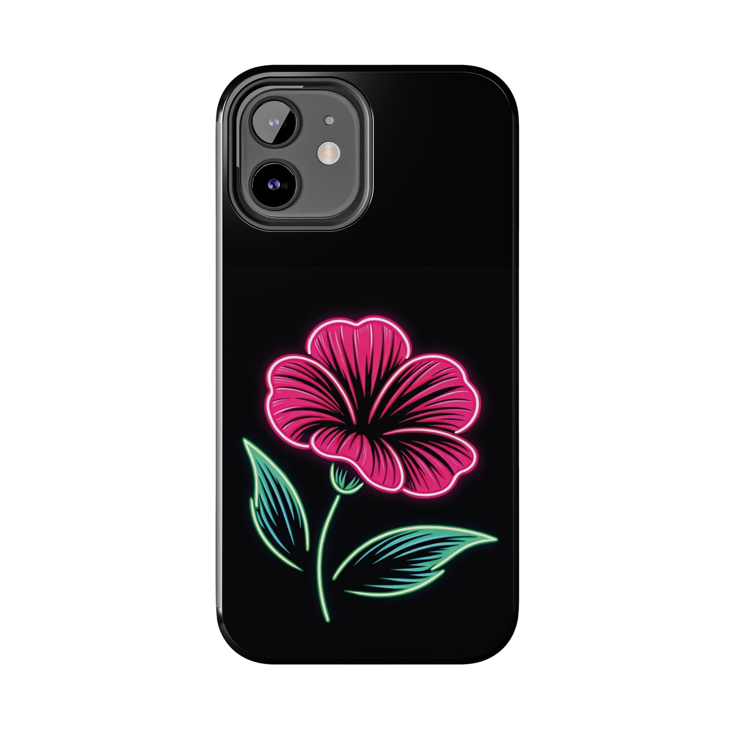 ToughDrop Apple iPhone Case Ft. Neon Bloom