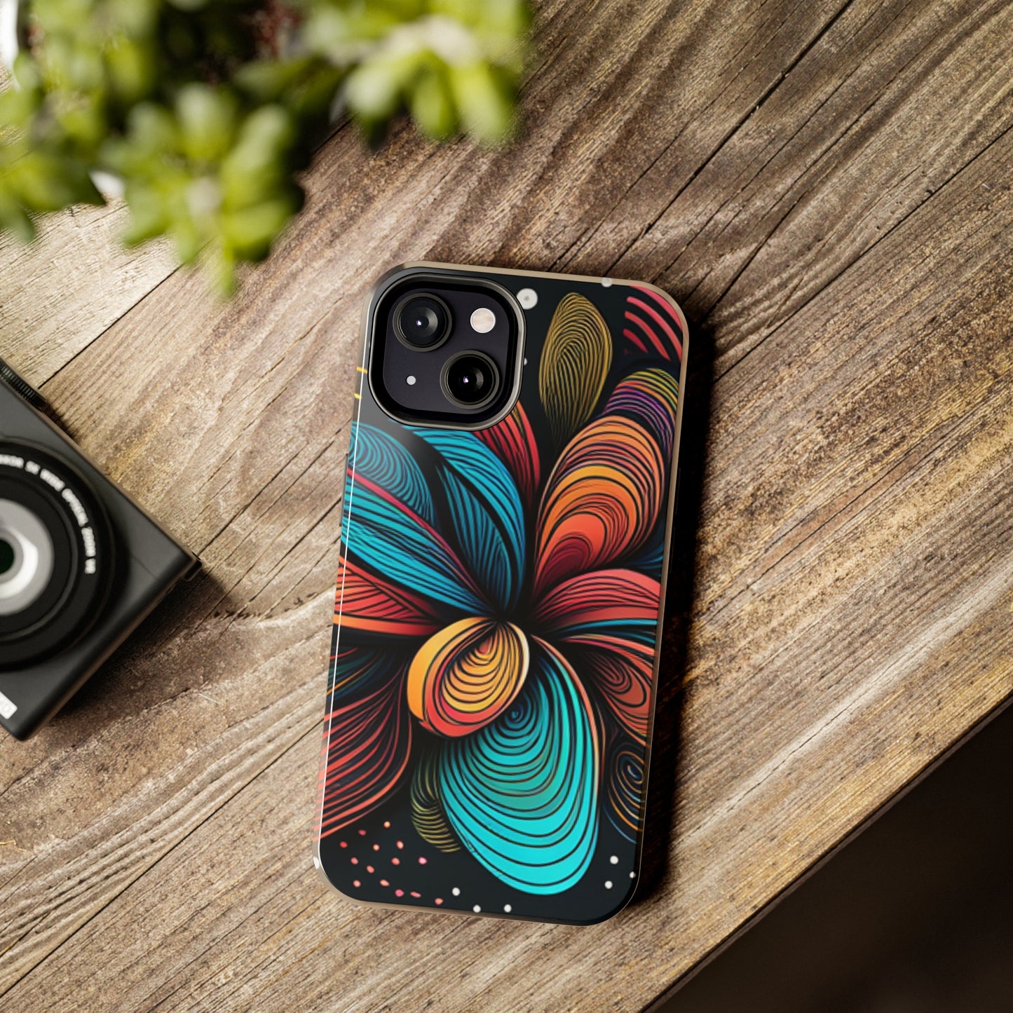 Tough Apple Case-Mate iPhone Cases Ft. Astral Bloom