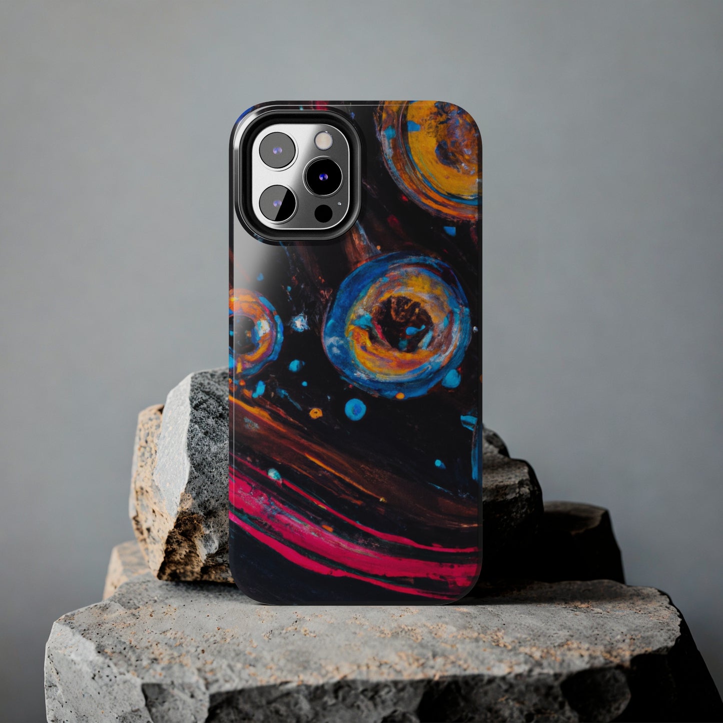 Tough Apple iPhone Cases Ft. Bubble Galaxy