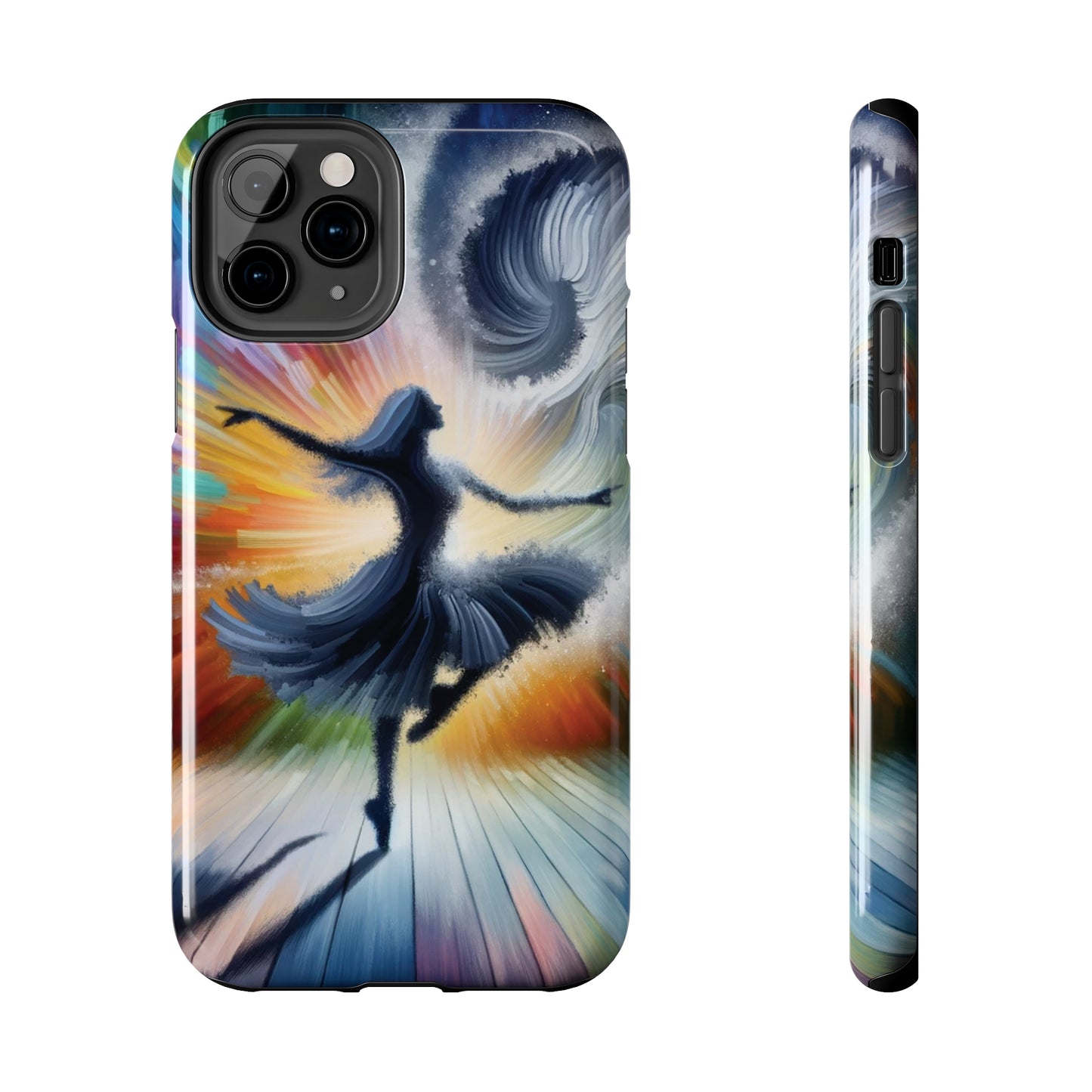 ToughDrop Apple iPhone Case Ft. Abstract Dancer