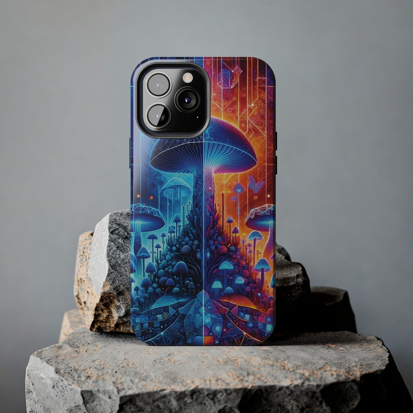 ToughDrop Apple iPhone Case Ft. Mushroom Mountain