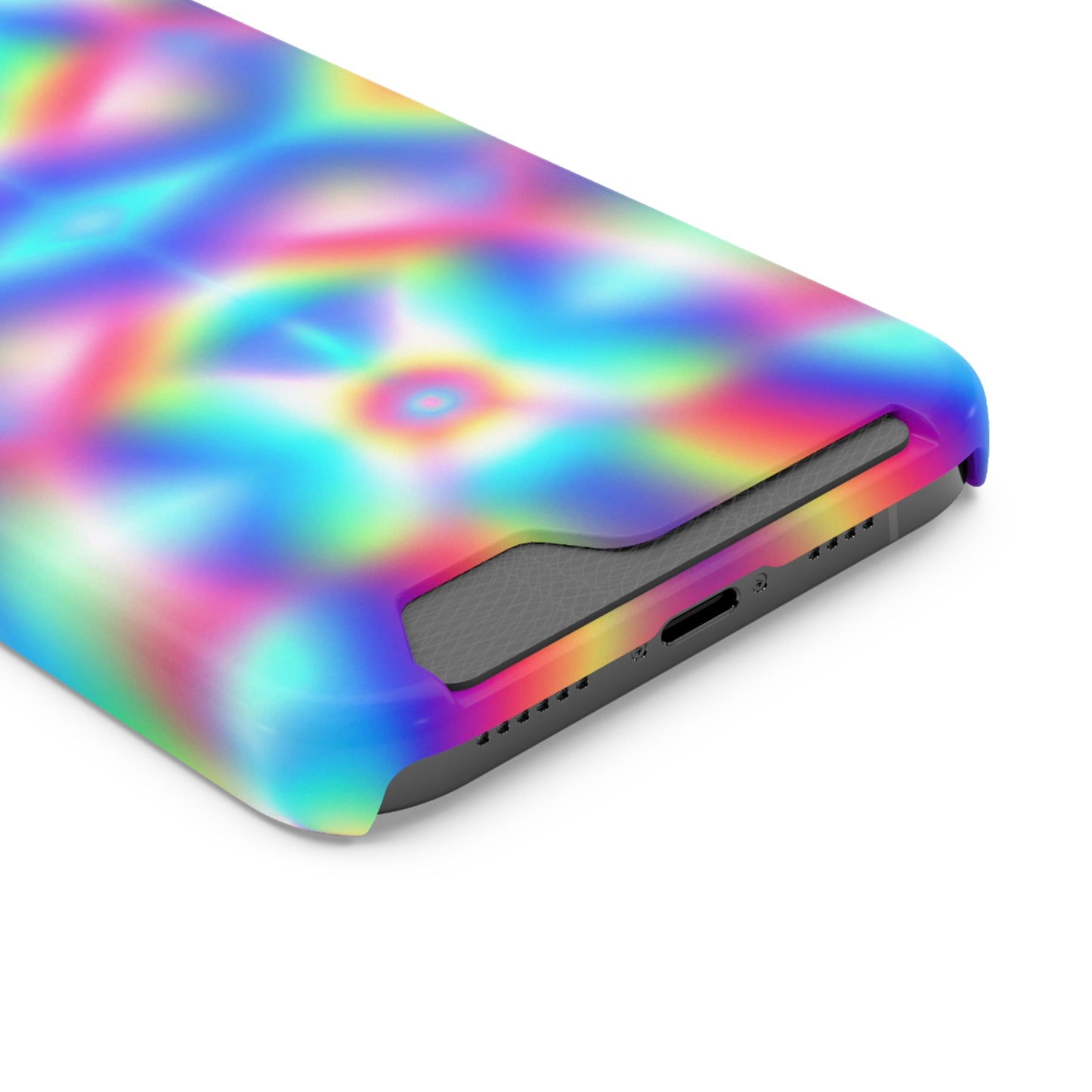 iPhone 13 and Samsung S21, S22 Cases with Card Holder Ft. Light Crystal
